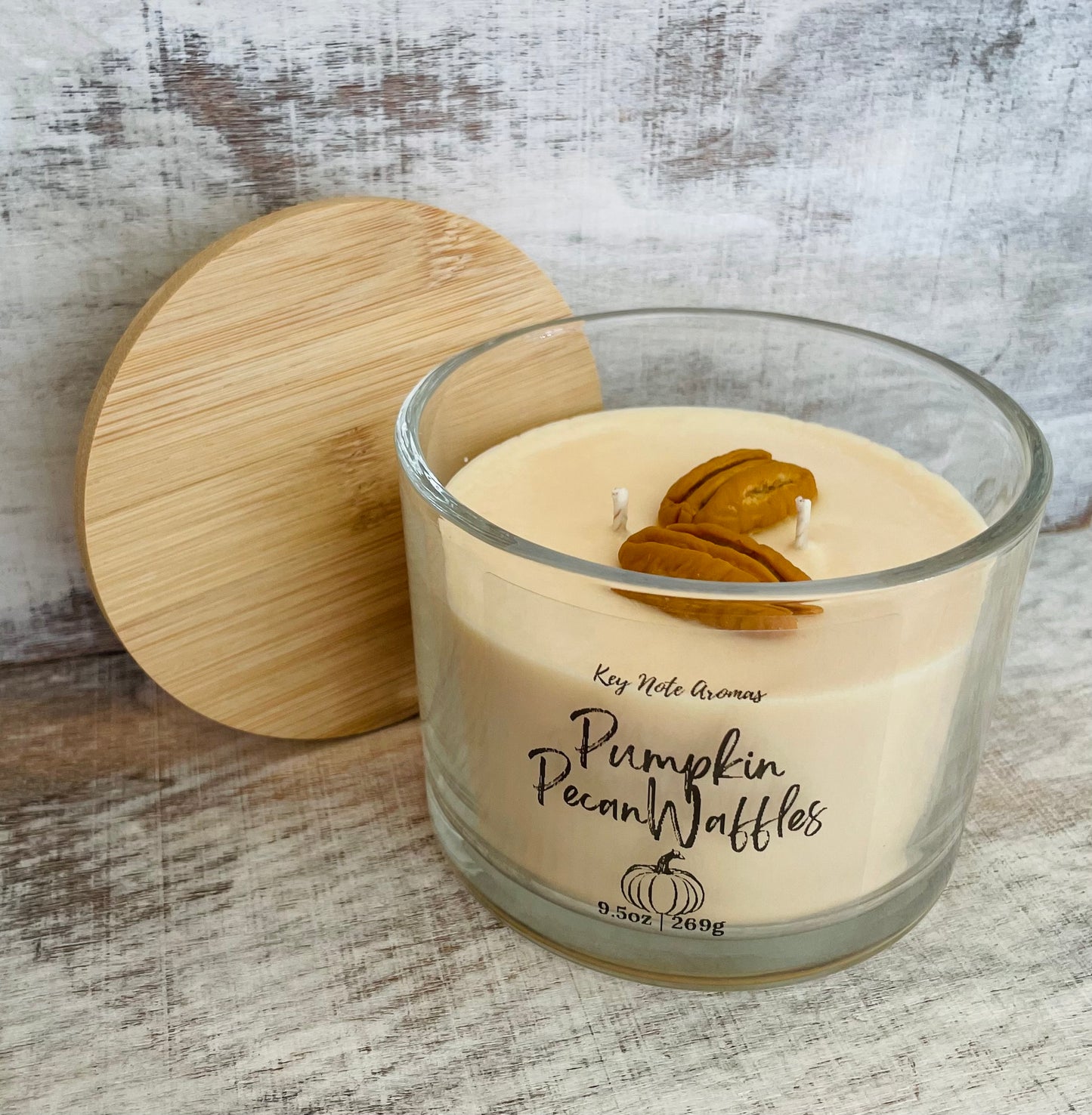 Pumpkin Pecan Waffles